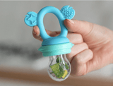 Cherub Baby Silicone Fresh Food Feeder & Teether - Aqua Mint