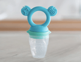 Cherub Baby Silicone Fresh Food Feeder & Teether - Aqua Mint