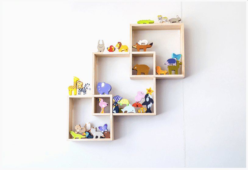 Le Toy Van Petilou Ocean Stacking Animals & Bag