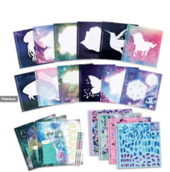 Nebulous Stars reative Book Paint by Stickers
