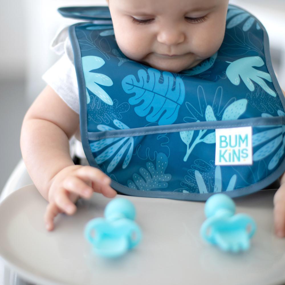 Bumkins Silicone Chewtensils - Light Blue