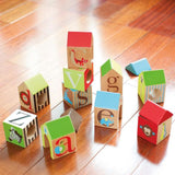 SKIP HOP Alphabet Zoo ABC House Blocks