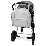 SKIP HOP Main Frame Wide Open Backpack - Cement