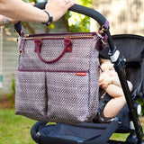 SKIP HOP Duo Special Edition Diaper Bag - Plum Sketch