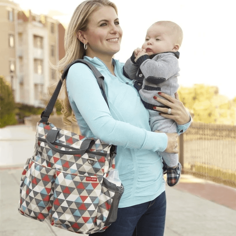 SKIP HOP Duo Signature Diaper Bag - Triangles