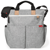 SKIP HOP Duo Signature Diaper Bag - Grey Melange