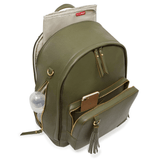 SKIP HOP Greenwich Simply Chic Backpack - Olive