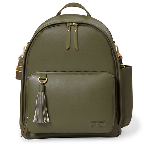 SKIP HOP Greenwich Simply Chic Backpack - Olive