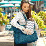 SKIP HOP Forma Pack & Go Diaper Tote - Peacock