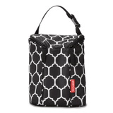 SKIP HOP Grab & Go Double Bottle Bag - Onyx Tile