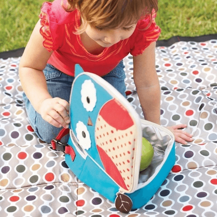 SKIP HOP Zoo Lunchies Insulated Lunch Bag - Owl