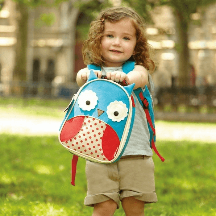 SKIP HOP Zoo Lunchies Insulated Lunch Bag - Owl