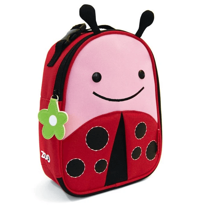 SKIP HOP Zoo Lunchies Insulated Lunch Bag - Ladybug