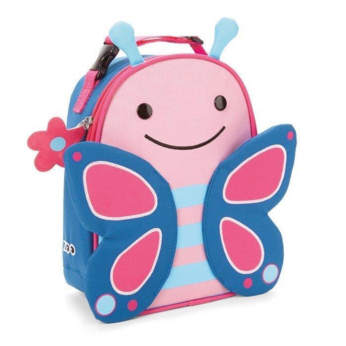 SKIP HOP Zoo Lunchies Insulated Lunch Bag - Butterfly