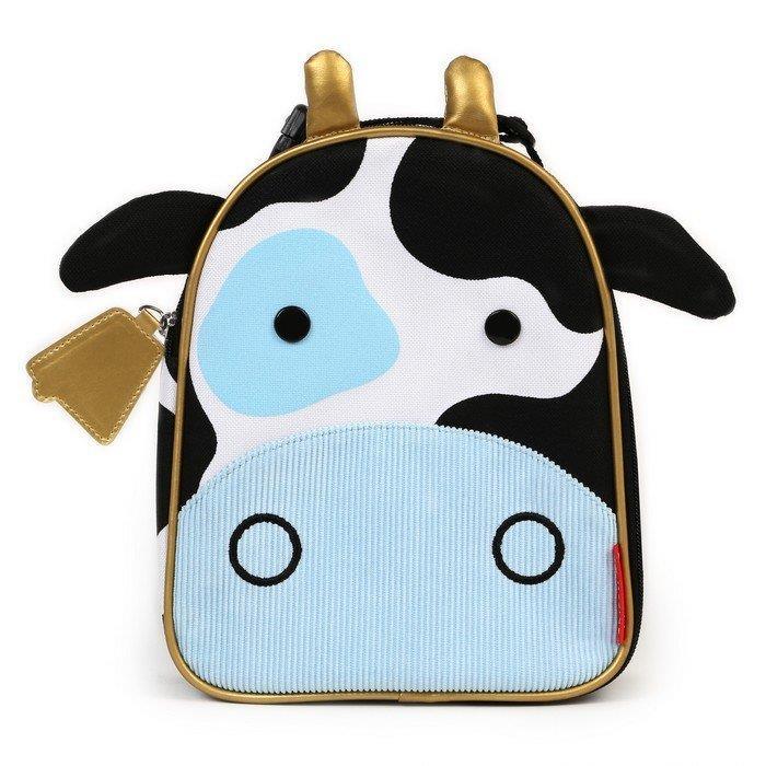 SKIP HOP Zoo Lunchies Insulated Lunch Bag - Cow