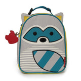 SKIP HOP Zoo Lunchies Insulated Lunch Bag - Raccoon