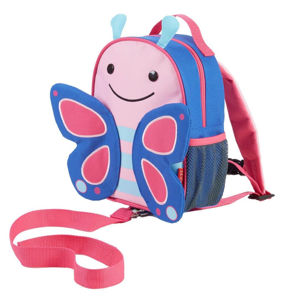 SKIP HOP Zoo Mini Harness Backpack With Rein - Butterfly