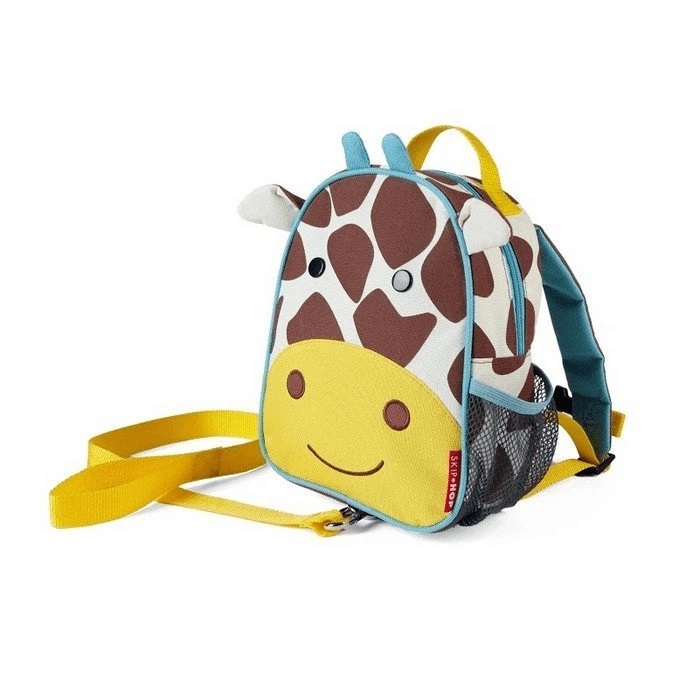 SKIP HOP Zoo Mini Harness Backpack With Rein - Giraffe