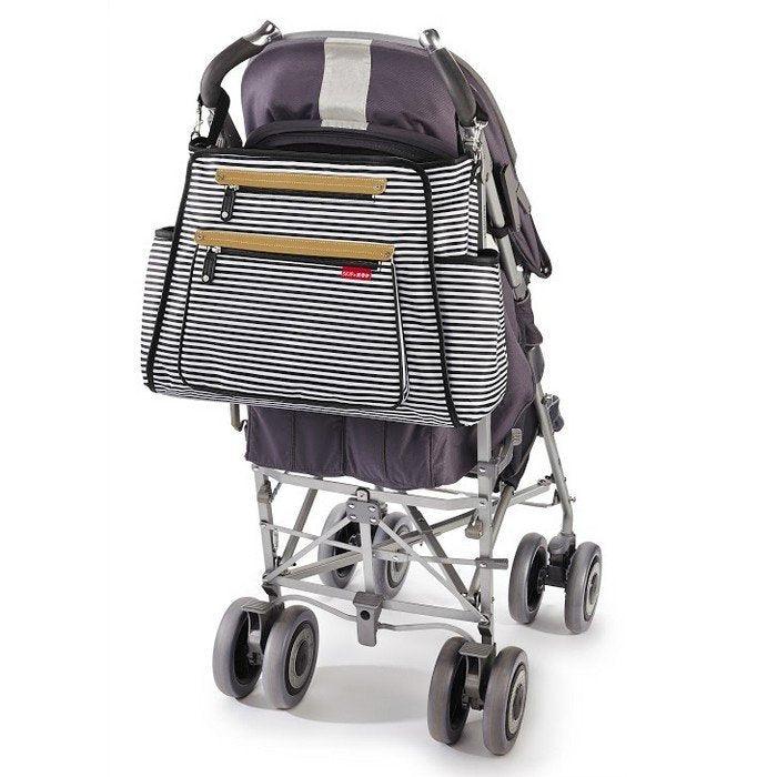 SKIP HOP Grand Central Take-it-all Diaper Bag - Stripe