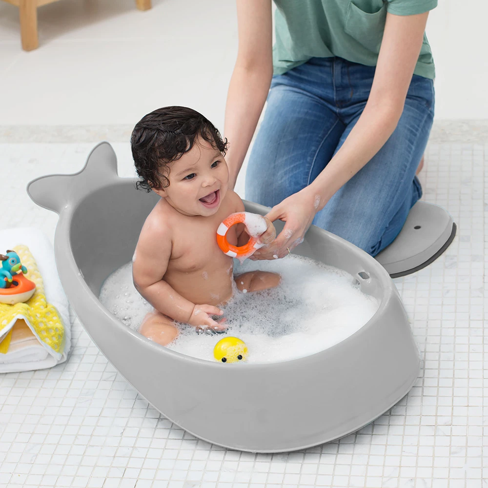 Skip Hop Moby Smart Sling™ 3-stage Baby Tub - Grey