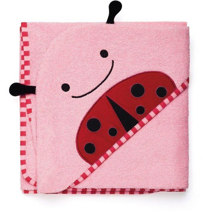 SKIP HOP Zoo Hooded Towel - Ladybug