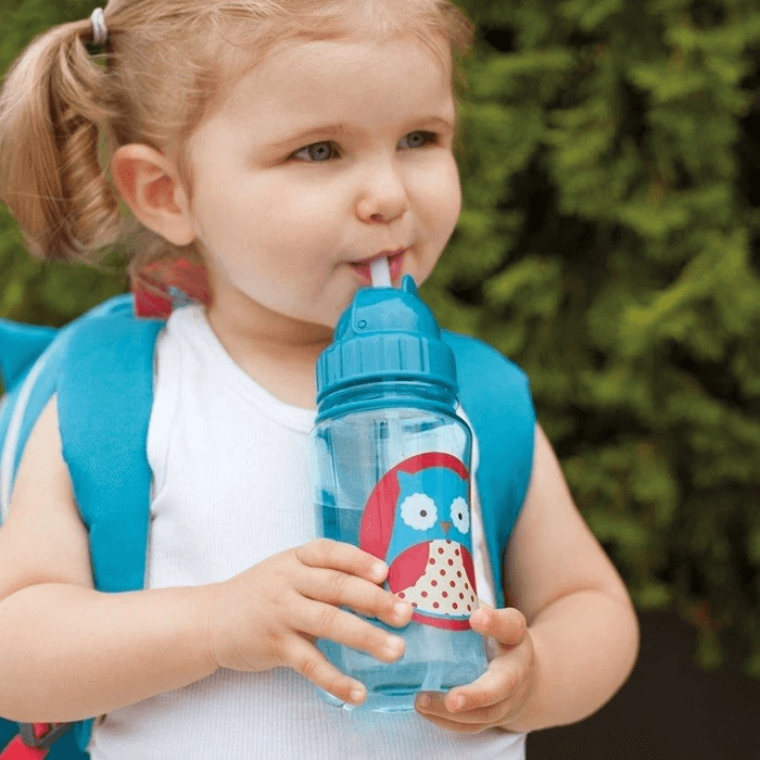 SKIP HOP Zoo Straw Bottle - Owl