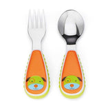 SKIP HOP Zootensils Fork & Spoon - Dog