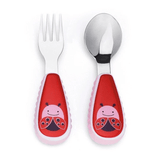 SKIP HOP Zootensils Fork & Spoon - Ladybug