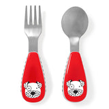 SKIP HOP Zootensils Fork & Spoon - Dalmation