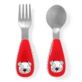 SKIP HOP Zootensils Fork & Spoon - Dalmation