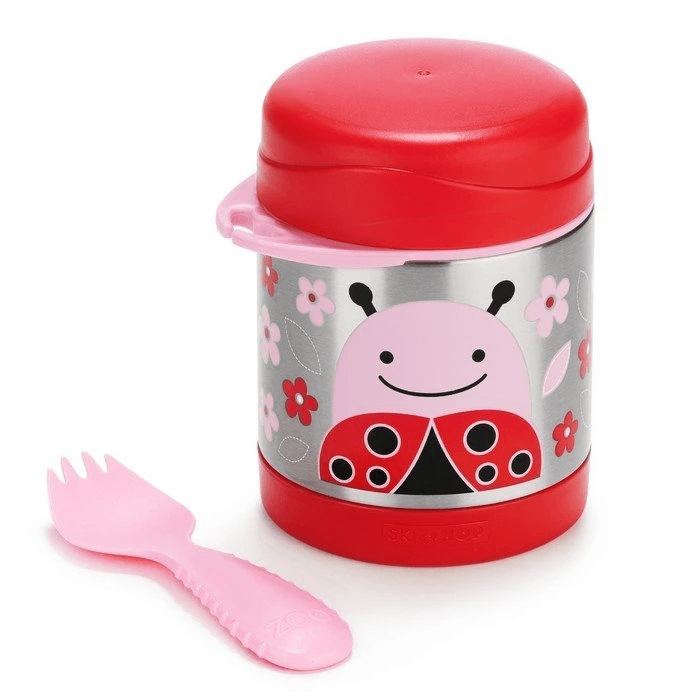 SKIP HOP Zoo Insulated Food Jar - Ladybug