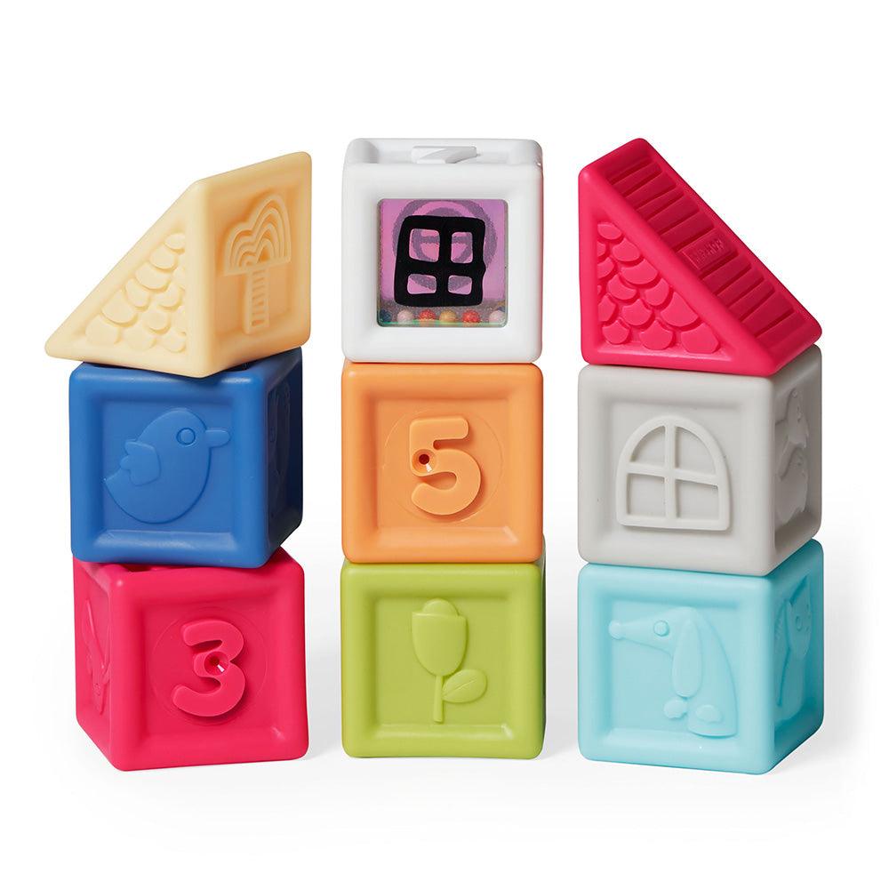 SKIP HOP Vibrant Village Squeeze & Squeak Blocks