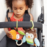 SKIP HOP Treetop Friends Stroller Toys - Apple