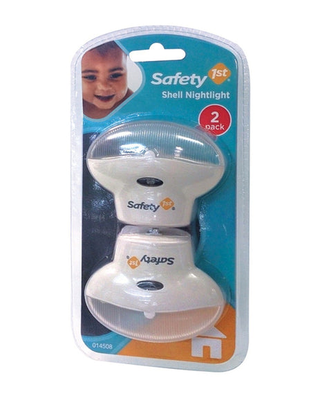 Safety 1St Shell Nightlight With Sensor Switch - 2 Pack