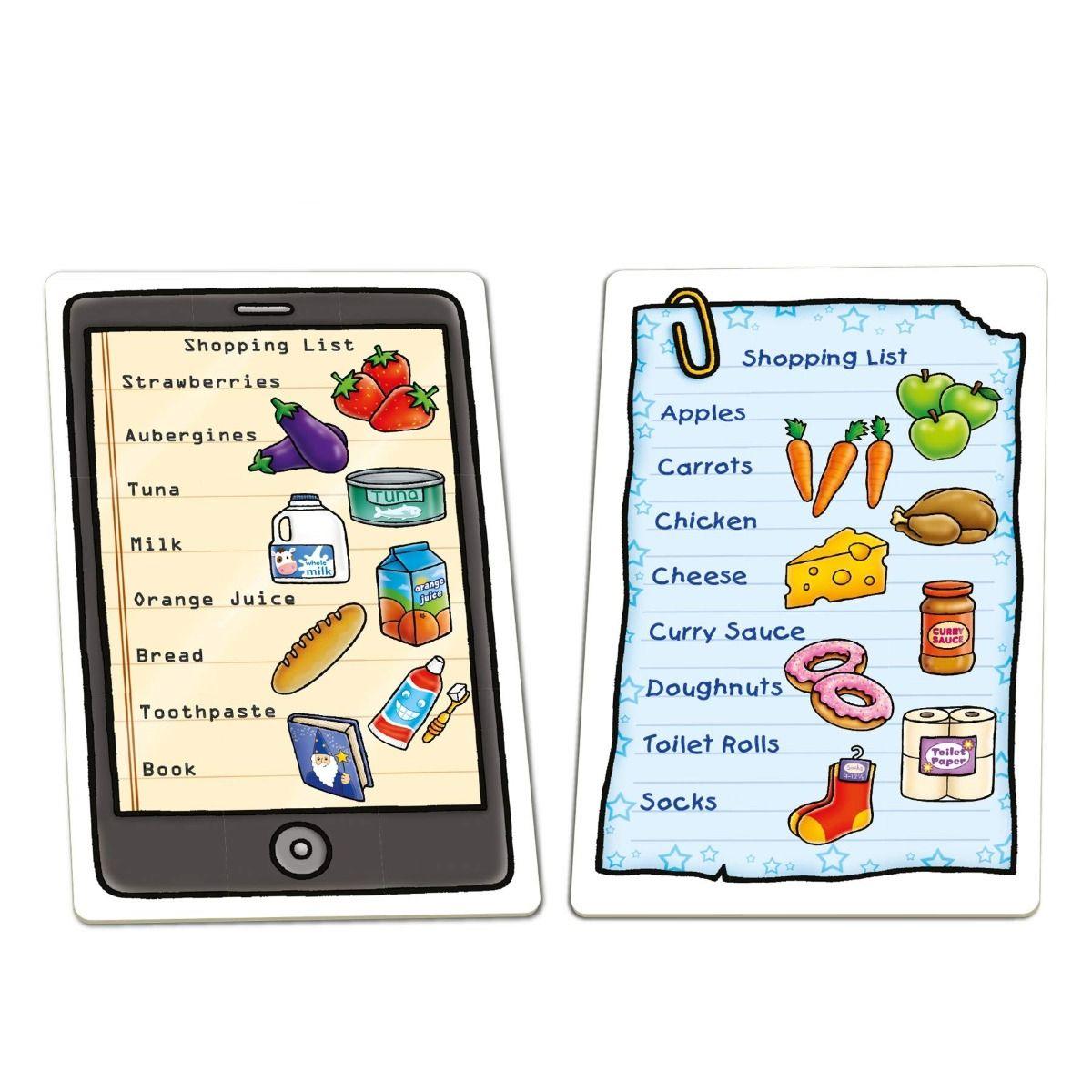 Orchard Game Shopping List