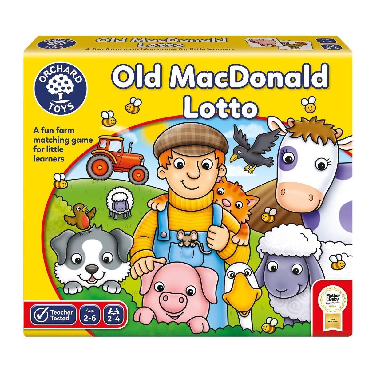 Orchard Game - Old MacDonald Lotto