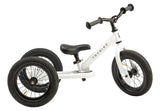 Trybike 2 in 1 Steel Balance Bike - White