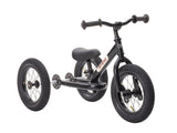 Trybike 2 in 1 Steel Balance Bike - Vintage Black