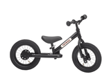 Trybike 2 in 1 Steel Balance Bike - Vintage Black