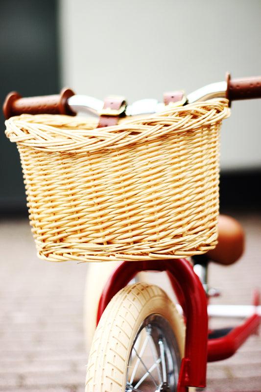 Trybike Woven Wicker Basket for Steel Bike