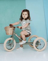 Trybike Woven Wicker Basket for Steel Bike