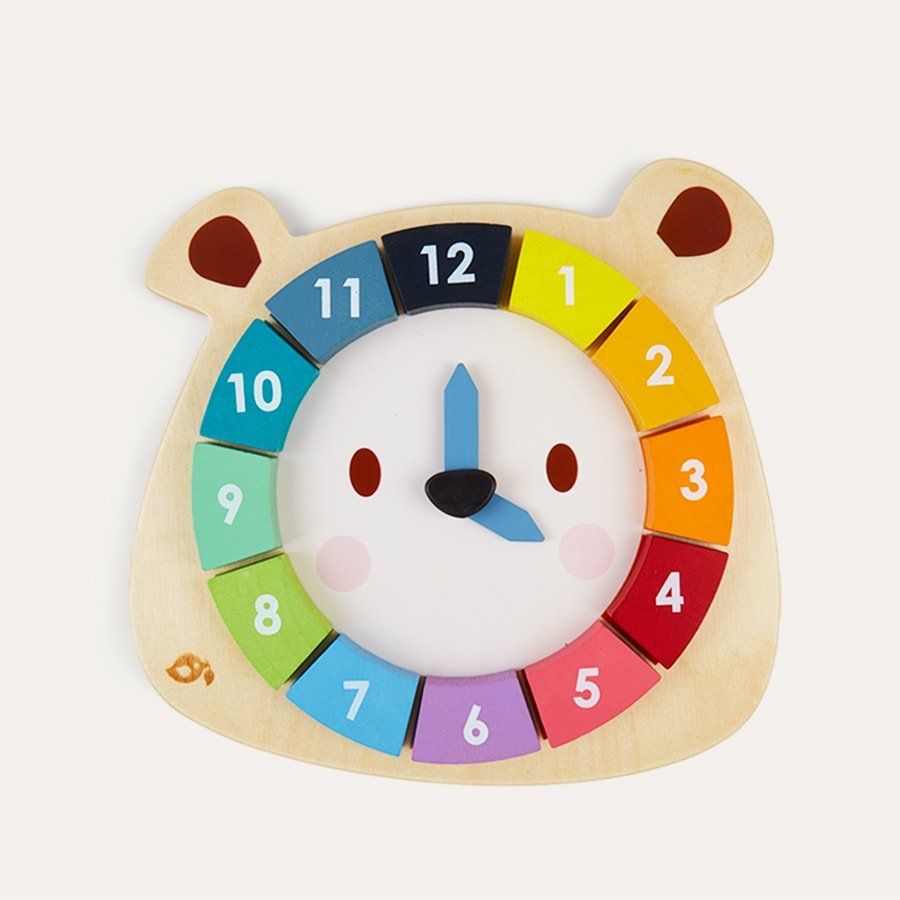 Tender Leaf Toys Bear Colours Clock