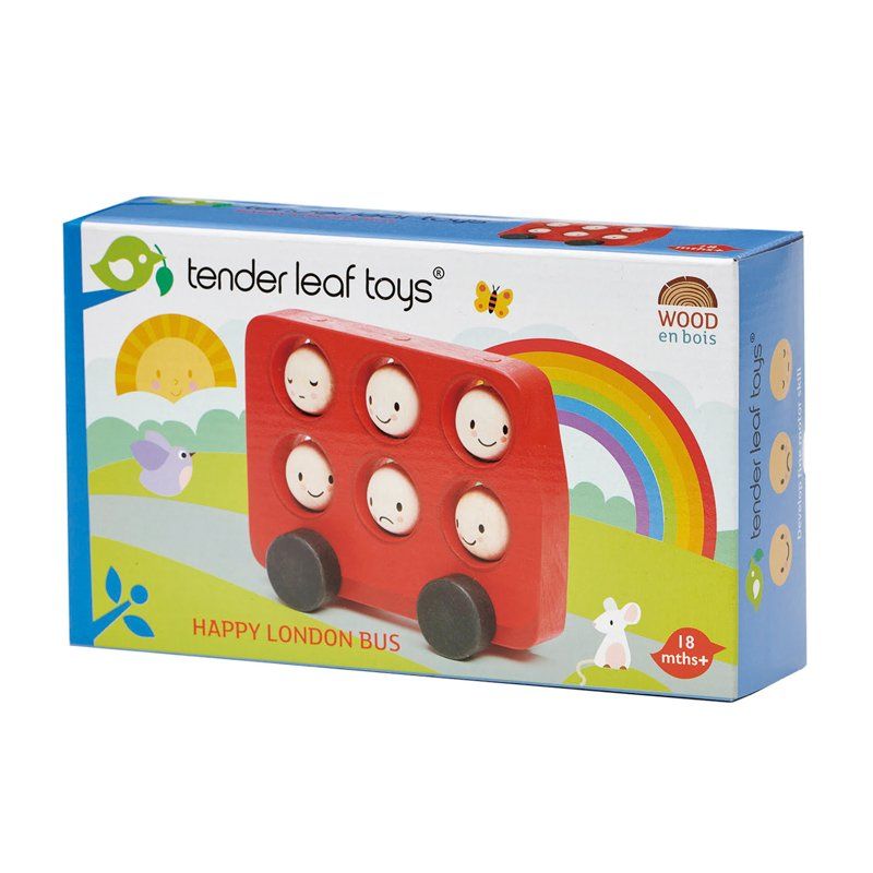 Tender Leaf Toys Happy London Bus