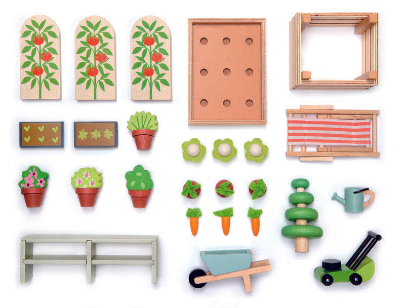 Tender Leaf Toys Greenhouse with Garden Set