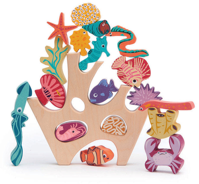 Tender Leaf Toys Stacking Coral Reef