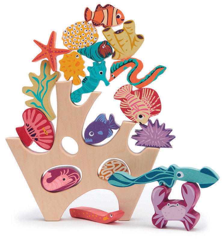 Tender Leaf Toys Stacking Coral Reef