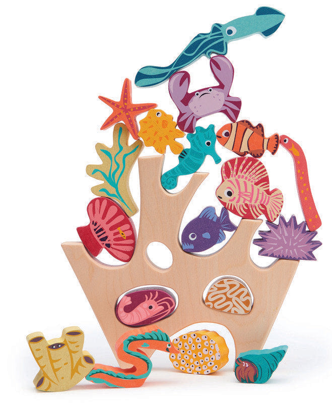 Tender Leaf Toys Stacking Coral Reef