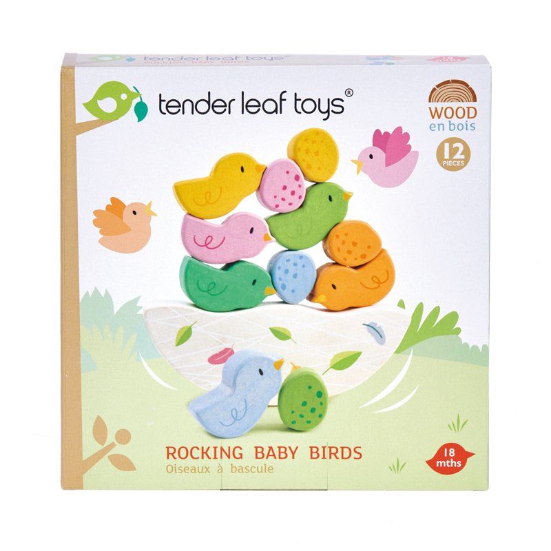 Tender Leaf Toys Rocking Baby Birds