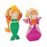 Tender Leaf Toys 15 pc Princess Magblocs