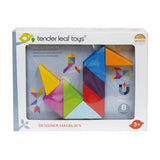 Tender Leaf Toys 8 pc Designer Magblocks Set